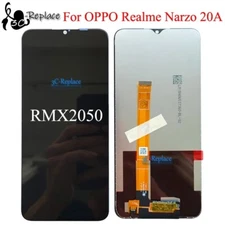 For Realme Narzo 20A RMX2050  LCD Display Touch Screen Digitizer Assembly