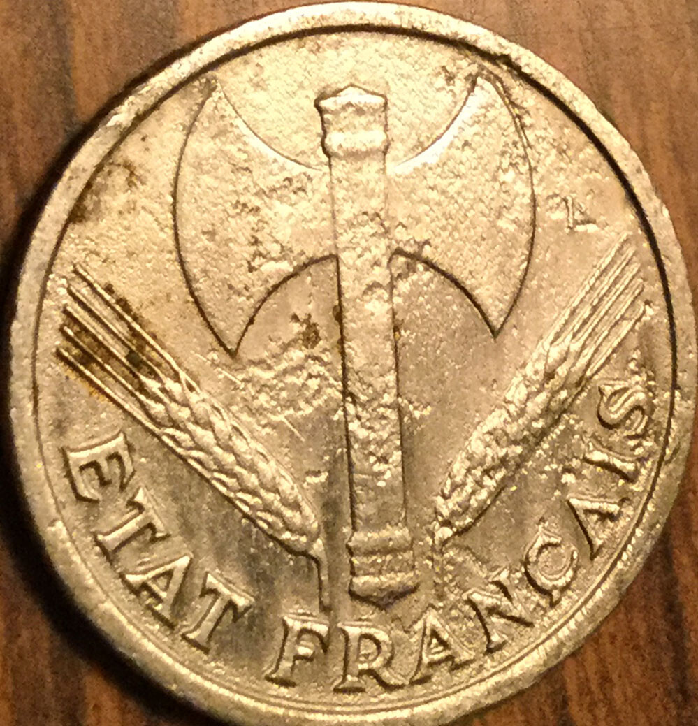 な　フランス　1 1943 FRANCE 1 FRANC COIN | eBay