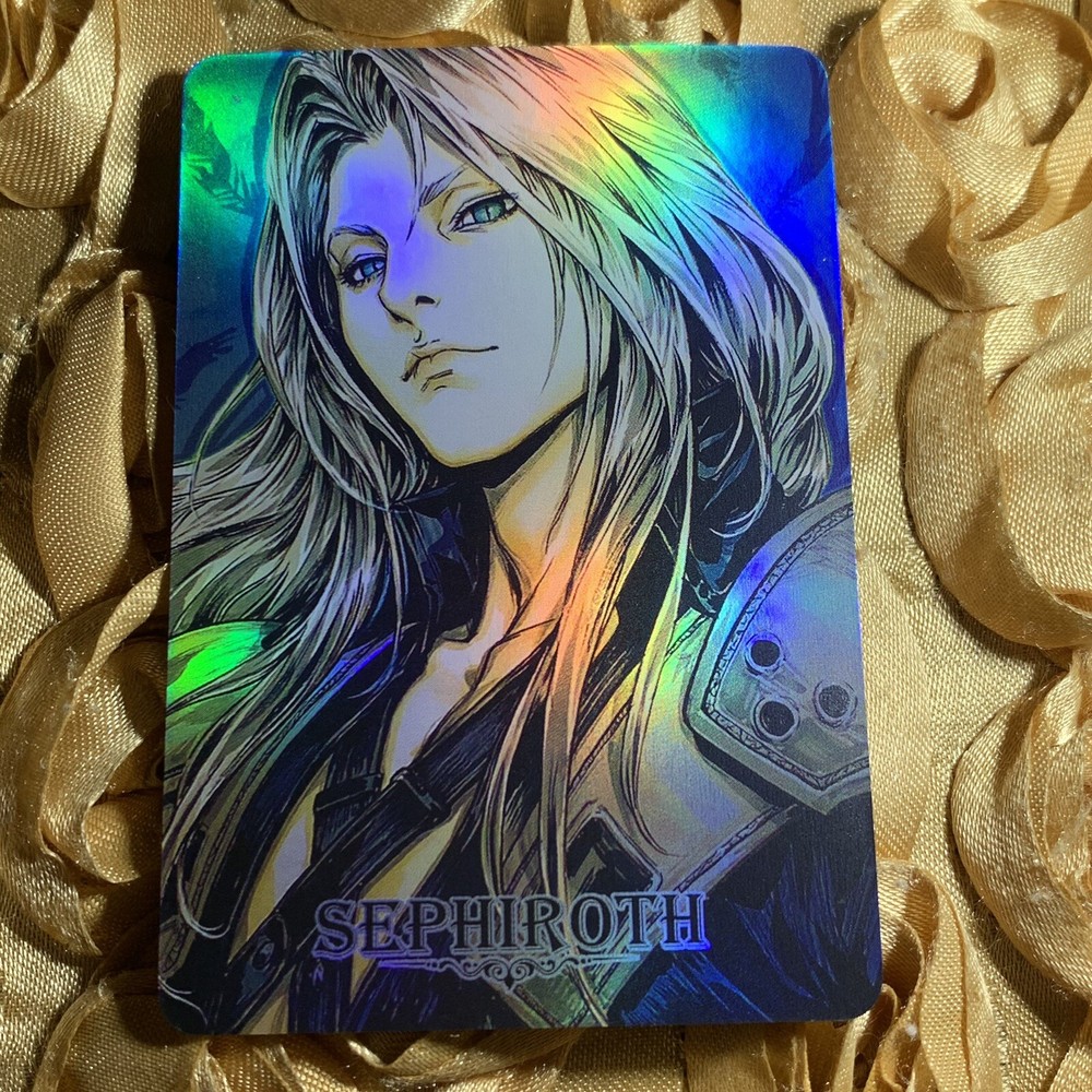 Sephiroth FINAL FANTASY VI Holo Hero Master Edition Goddess Anime Card