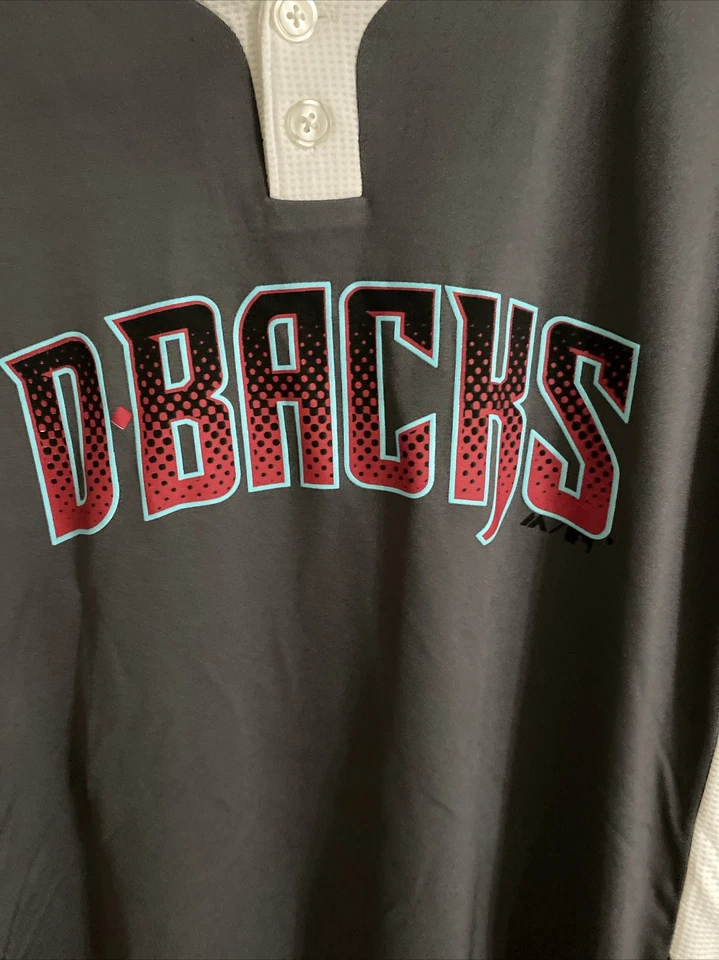 Majestic MLB Arizona Diamondbacks Cool Base Jersey Gray Kid Youth Women Fitting - Image 2 of 4
