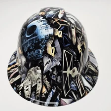 full brim hard hat custom hydro dipped IN ULTIMATE STAR WARS COLLECTION NEW