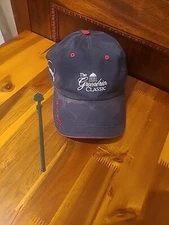 Greenbrier Resort Hotel Classic Old White Ltd Ed. Ahead Golf Cap & Bar Swizzle 