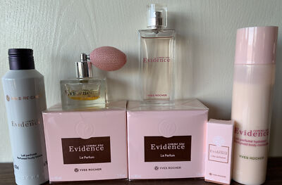 Lot Of 7 Yves Rocher Comme une Evidence de Parfum Atomizer Spray Lotion