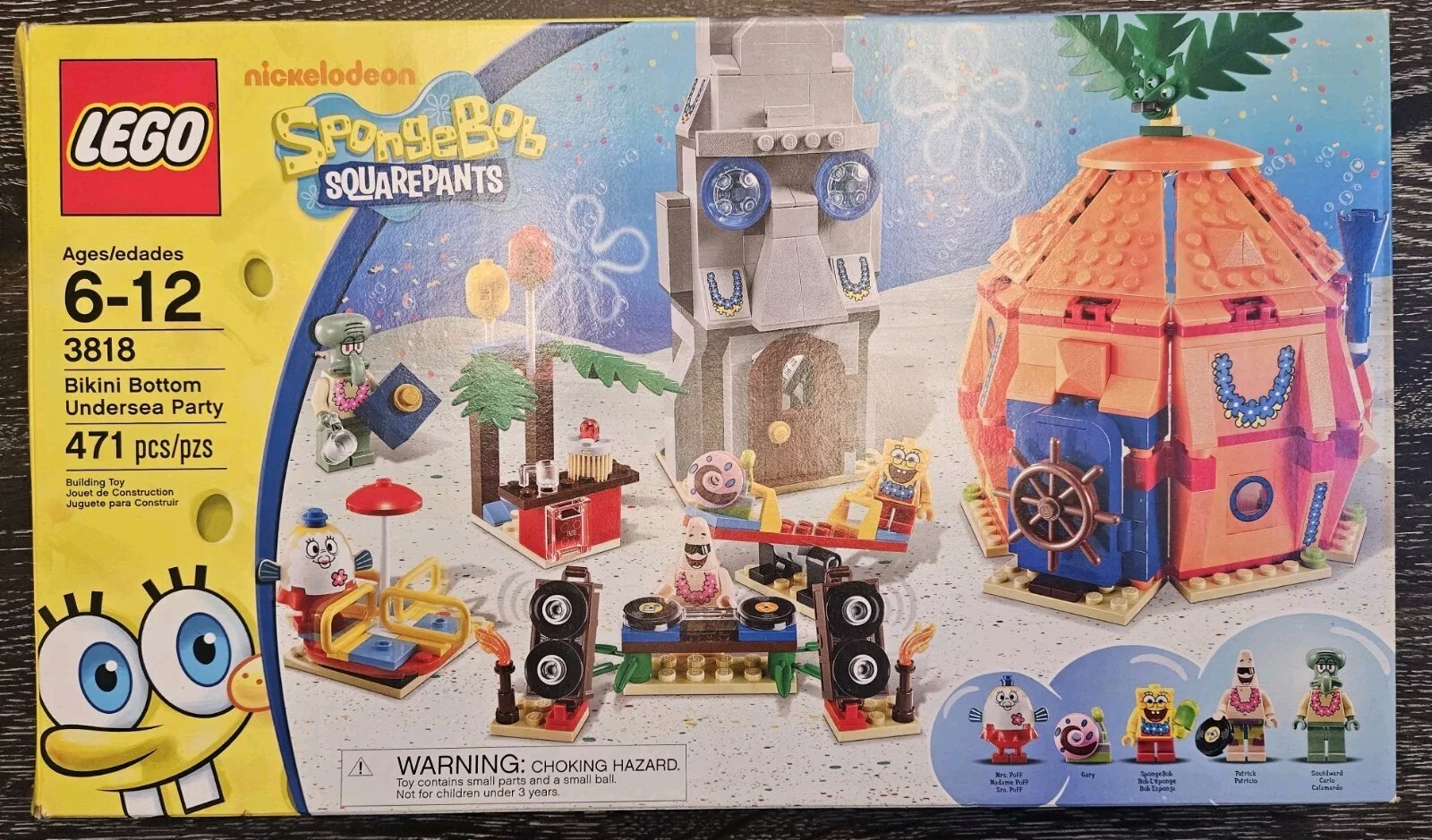 LEGO SpongeBob SquarePants Bikini Bottom Undersea Party (3818) used