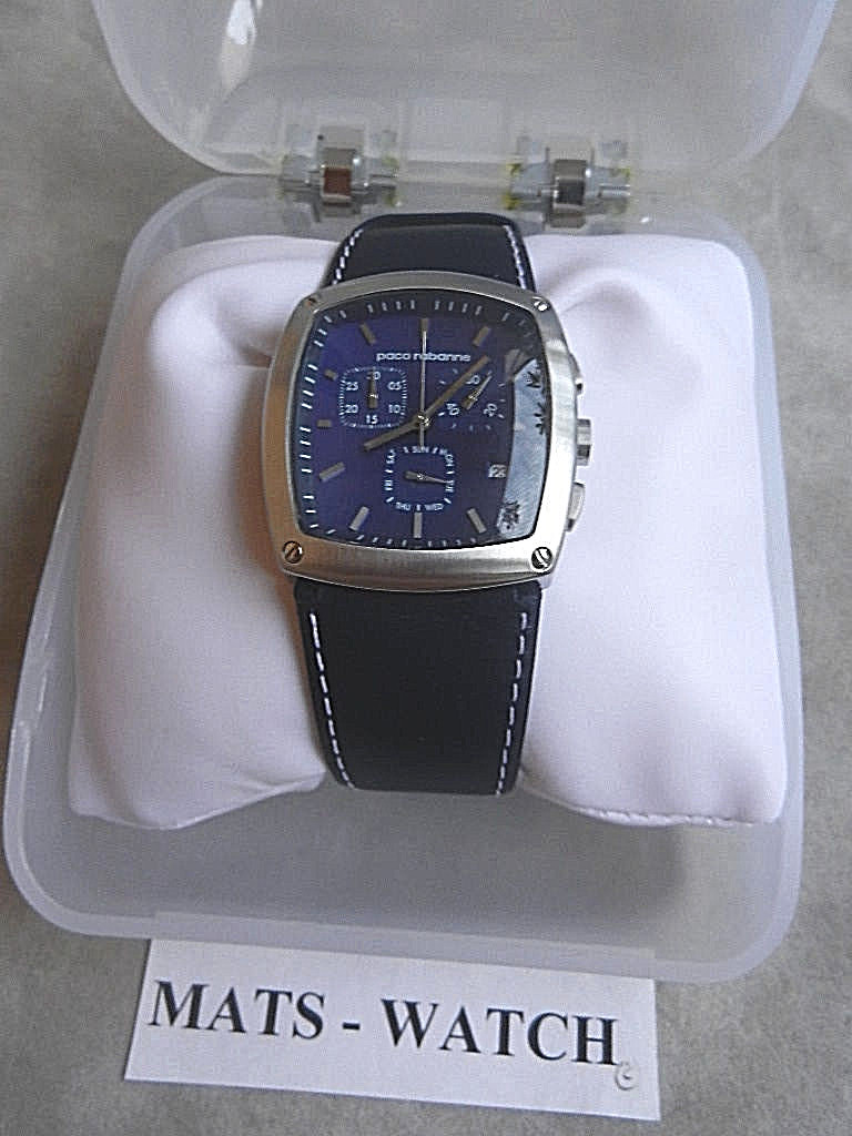 PACO RABANNE++DESIGNER-UHR+PR7590/02+CHRONO+NEUWARE/NEW+FULL PACO RABANNE++DESIGNER-UHR+PR7590/02+CHRONO+NEUWARE/NEW+FULL