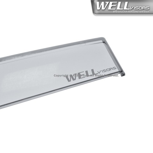 WELLvisors for Scion xB 2008-2015 Side Rain Sun Deflectors Window Visors Clip-on - Foto 4 di 10