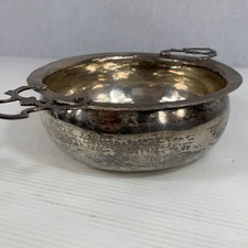 Georgian Solid Silver Two Handled Bowl Probably Solomon Hougham London 1785
