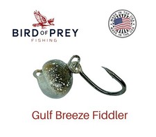 BULK LOT! 30 pk Sheepshead Swing Jigs - Gulf Breeze Fiddler - 1/4oz. - Live Bait