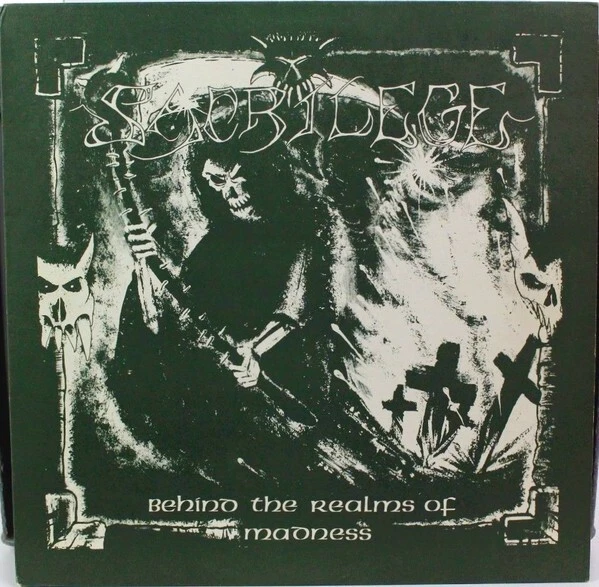 SACRILEGE Behind The Realms Of Madness LP BLUE /50 Misprint RARE FREE SHIPPING - Image 2 of 4