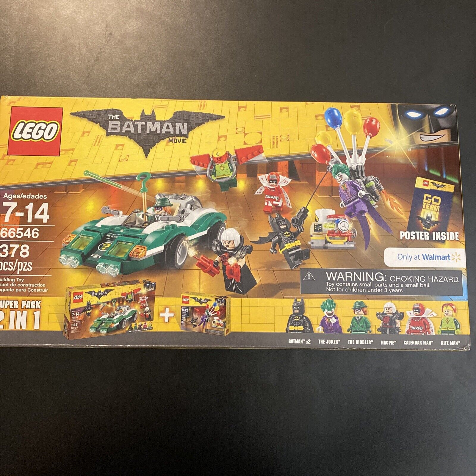 LEGO The Batman Movie 66546 Super Pack 2 In 1 NISB *READ*