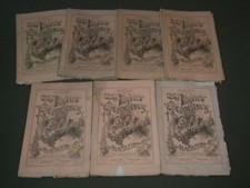 1869 LADIES' REPOSITORY LITERATURE & RELIGION MAGAZINE LOT OF 7 - WR 78