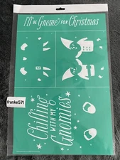 Chalk Couture Transfer Chilling With My Gnomies Size C 12x18 New Christmas Gnome