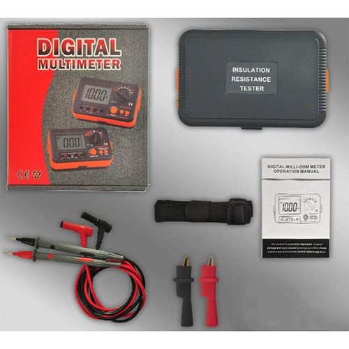 Digital Insulation Resistance Tester Megger Meter 1000V 0.1~ 2000M?? VC60B New - Picture 13 of 20
