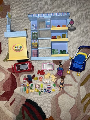 Barbie Loving Family Grocery Store Supermarket Plus Dolls & Stroller - Picture 10 of 15
