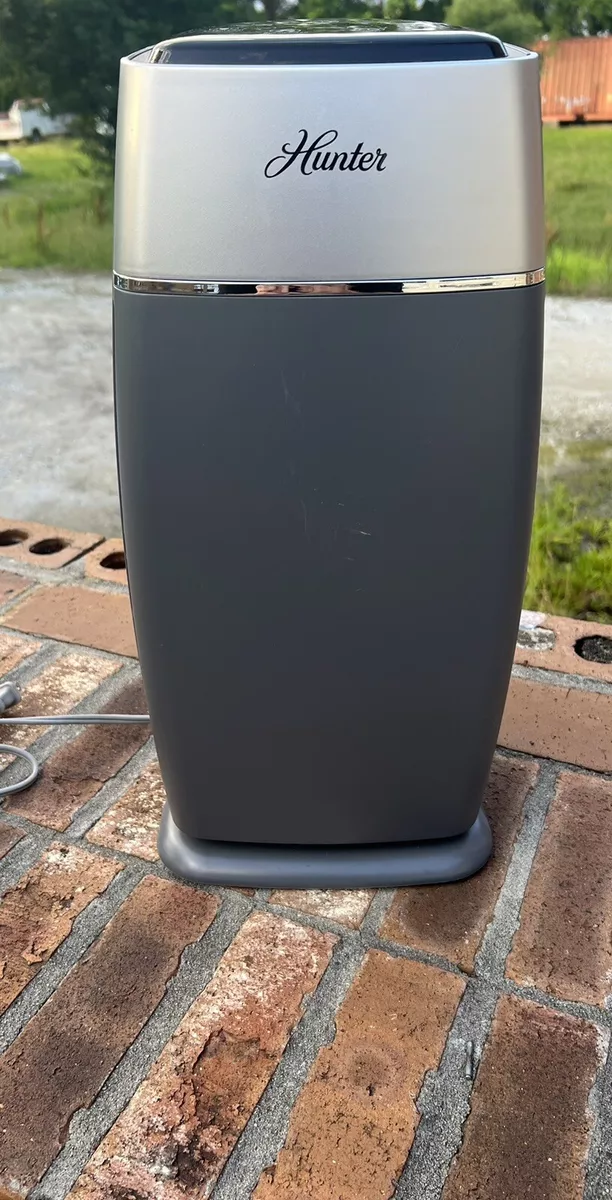 HUNTER HP100 MEDIUM TOWER AIR PURIFIER TESTED WORKS GREAT NICE CONDITION