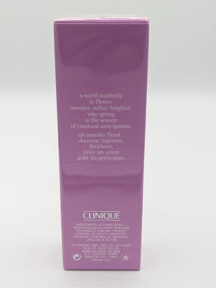 Spray Perfume Clinique Happy In Bloom - 1.7 OZ / 50 ml CAJA SELLADA Foto 4 de 4