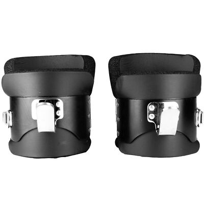 Gravity Boots Rückentrainer Hängeschuhe Hang Boots Fitness Bauchtrainer schwarz