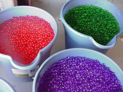 Water Beads Used For Centerpiece Candles Led Water Lights Vase