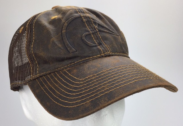 waxed canvas baseball hat