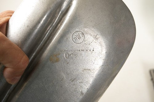 Western Conference of Teamsters Ashtray (UW3/JSF6) Pewter w/Double Horse Heads - Picture 4 of 9