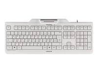 Cherry Kc 1000 Sc Tastatur Deutsch Pale Grau