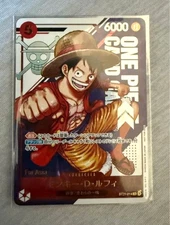 One Piece Card Luffy SR Parallel ST21-014 Flagship Asia Promo Unopened Japan