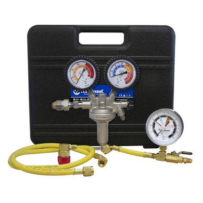 #ad #ad Mastercool 53010 Aut A C Leak Testing Kit Nitrogen Pressure Regulator Adapter $171.90