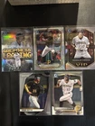 5 Card Lot Konnor Griffin - Bowman Chrome Mojo + Inserts & Base - Prizm