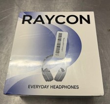 Raycon RBH820-WHI The Everyday Over-Ear Noise-Canceling Headphones -Black-sealed