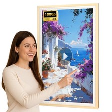 32in Smart Digital Frame Touchscreen WiFi Cloud Sync Family Photo Album