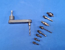 Zaphyr Drill Offset Attachment w/ extra bits # ZT733-C