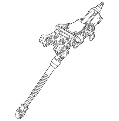 Genuine Ford Steering Column BT4Z-3C529-C