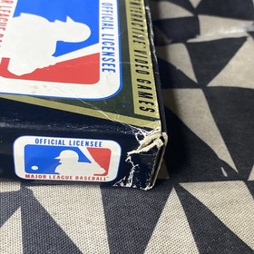 NES NINTENDO MLB MAJOR LEAGUE BASEBALL GAME COMPLETE IN BOX CIB