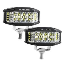 3 Inch LED Pods, 2PCS 40W 12V Flood Spot Ditch Lights Offroad Driving HZ1121