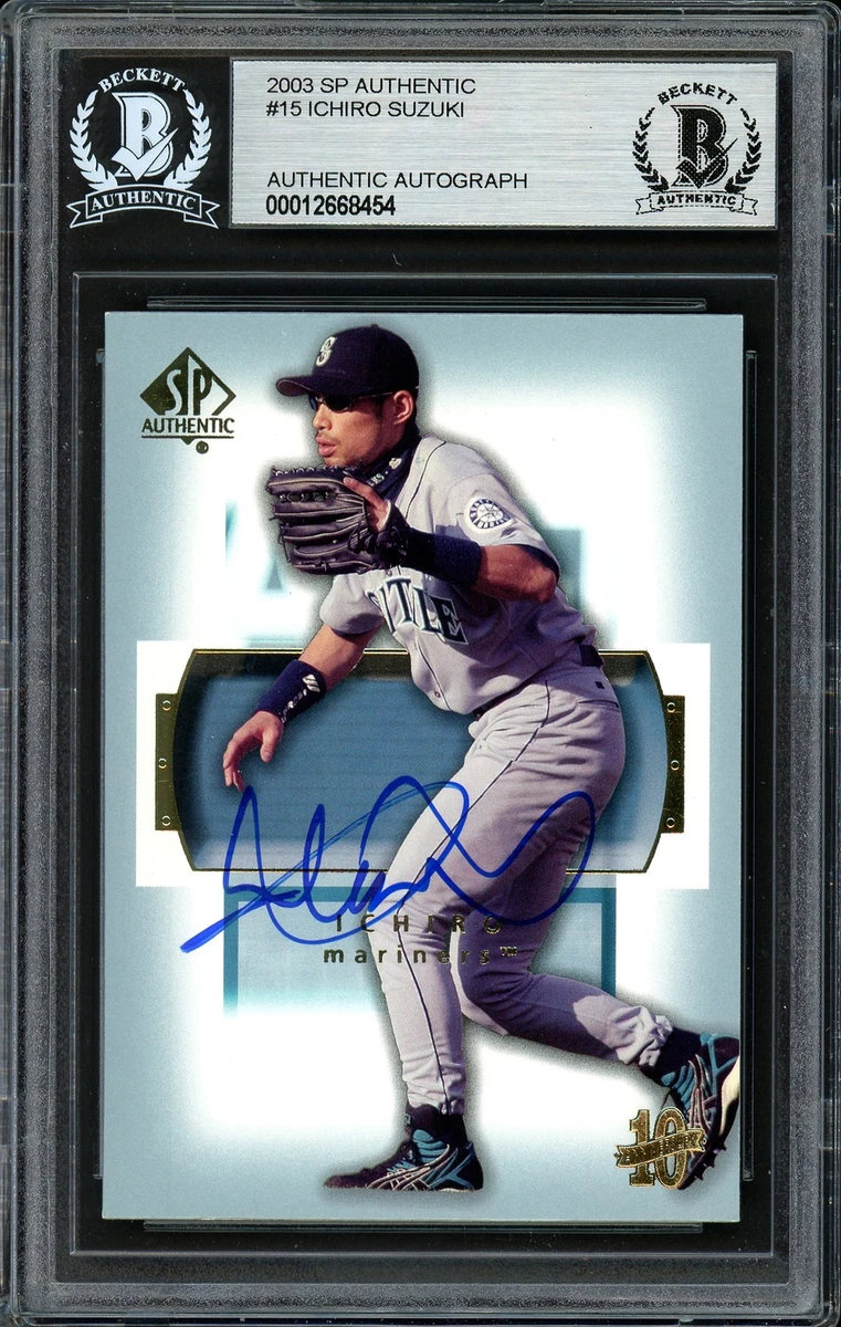 Ichiro Suzuki Seattle Mariners Baseball Autographed Sports Trading