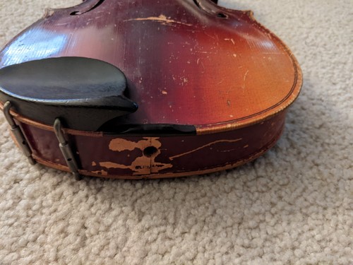 Violino Antonio Stradivari Cremonensis Faciebat Anno 1722. Per ricambi o riparazioni - Foto 11 di 22