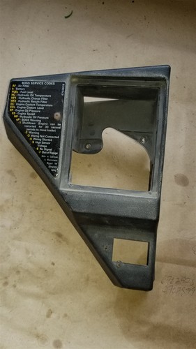 Bobcat 6702660 Boss RH control panel 753, 763, 7753, 853, 863, 873, 963