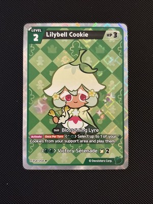 Cookie Run Braverse Lilybell Cookie Holo Rare English