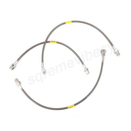 For 71-78 Chevy GMC C/K 10 15 4-6" Full Set Stainless Steel Extended Brake Lines - Picture 3 of 11