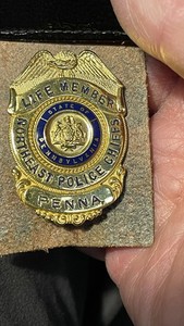Life Member Northeast Police Chiefs Association . Pocket Badge