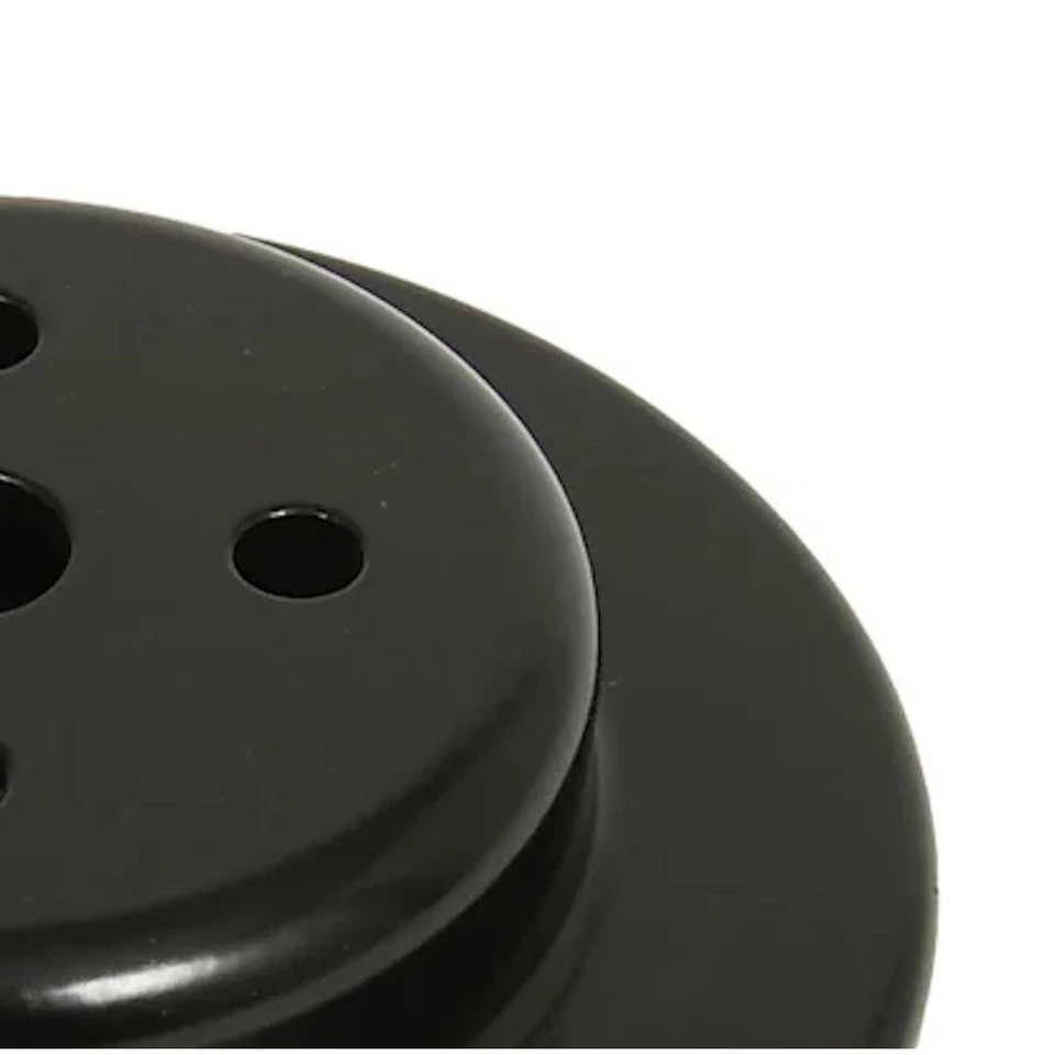 Genuine ACDelco For GMC Safari 1990-1995 Fan and Water Pump Pulley | Steel Black - Image 3 of 4