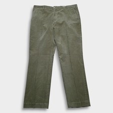 Polo Ralph Lauren Pants Mens 40 x 32 Dark Khaki Corduroy Classic Fit Casual