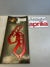 protection talon platine conducteur alu anodisé rouge aprilia rsv 1000 1998 1999