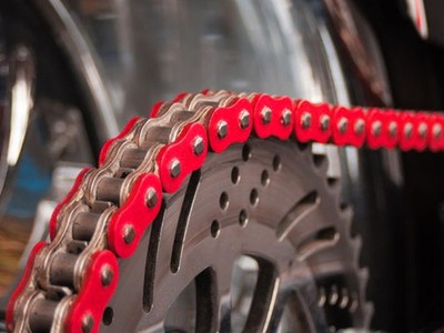 Kette rot passend für Aeon Cobra 180 190 220 300 320 350 400 420 verstärkt