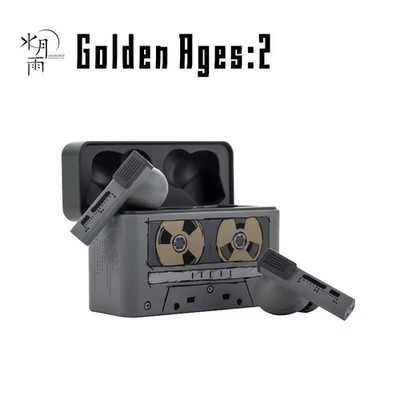 MOONDROP Golden Ages 2 TWS earphone ANC Bluetooth 6.0 LDAC VDSF Adjustable