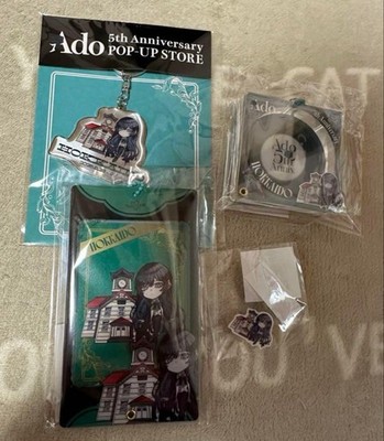 Ado 5th Anniversary Hokkaido Limited 4-Piece Acryl Goods Set New