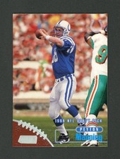 1998 Stadium Club Peyton Manning Rookie Card #195 - Indianapolis Colts - HOF. rookie card picture