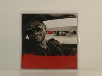 USHER FT WILL.I.AM WHAT'S YOUR NAME (H1) 1 Track Promo CD Single including Pictu