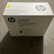CE390X OEM HP High Yield Toner Cartridge. NEW SEALED BOX CE390XC