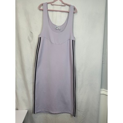 chinese dress ladies Adidas Adicolor 3-Stripes Tank Maxi Dress  DTLR